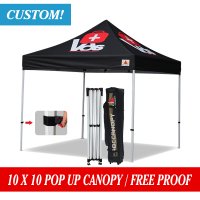 10 X 10 Custom Canopy Tent Commerical Grade Pop up Canopy